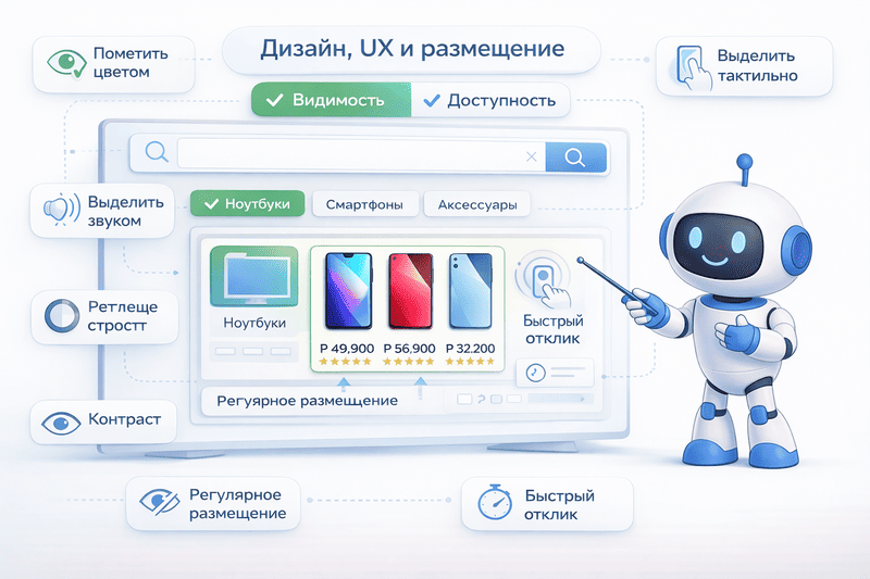 Форма поиска на сайте интернет-магазина Дизайн, UX и размещение Форма поиска на сайте интернет-магазина Дизайн, UX и размещение